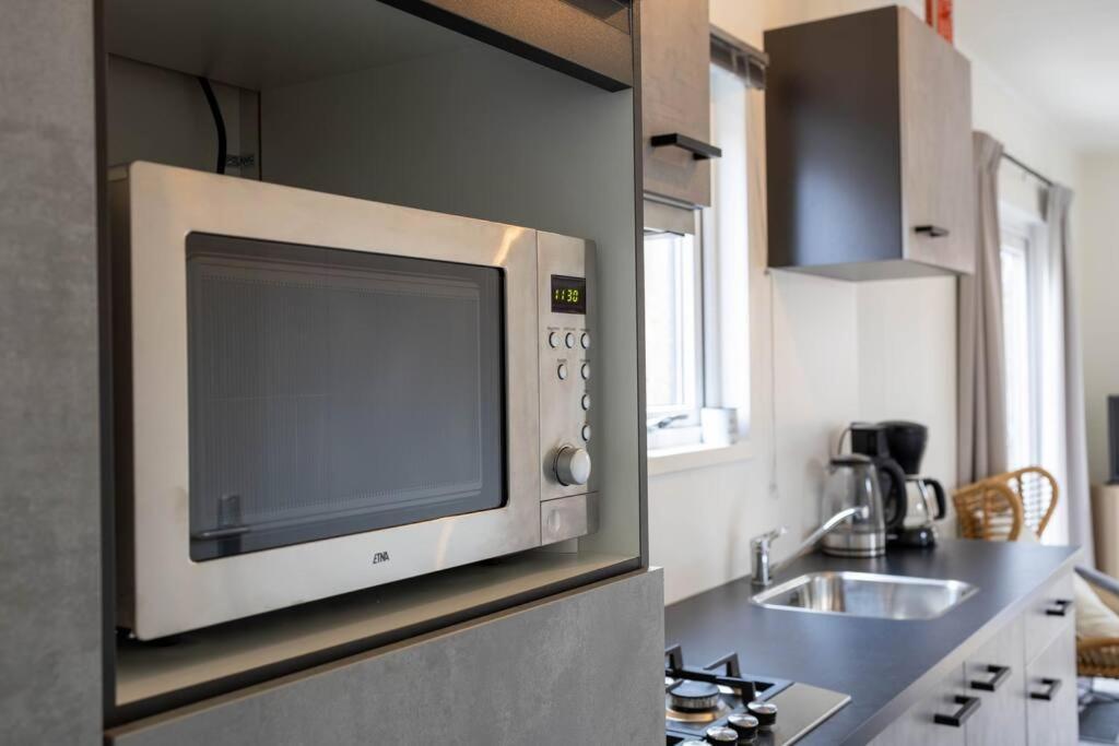 Gezellig Modern Chalet Midden Op De Veluwe เอเปอ ภายนอก รูปภาพ