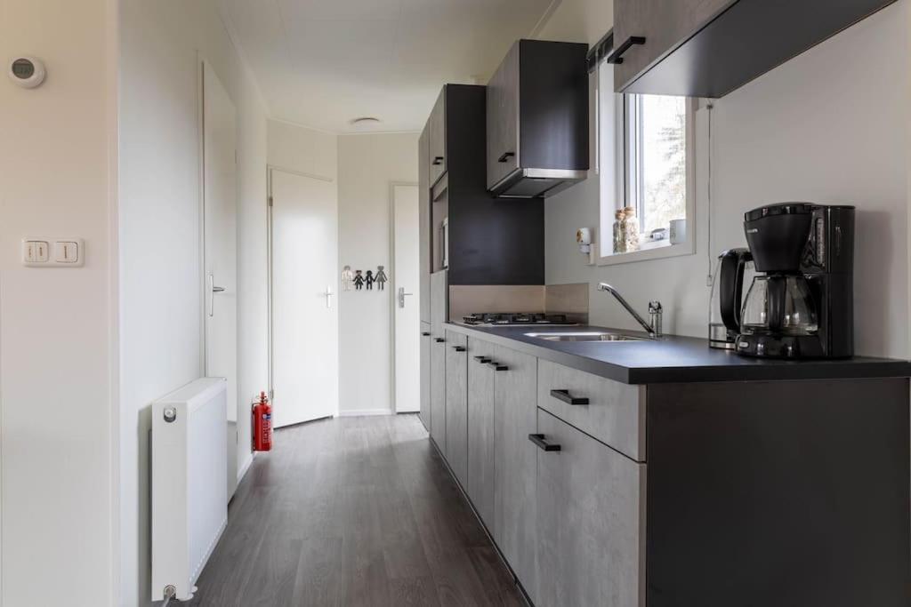 Gezellig Modern Chalet Midden Op De Veluwe เอเปอ ภายนอก รูปภาพ